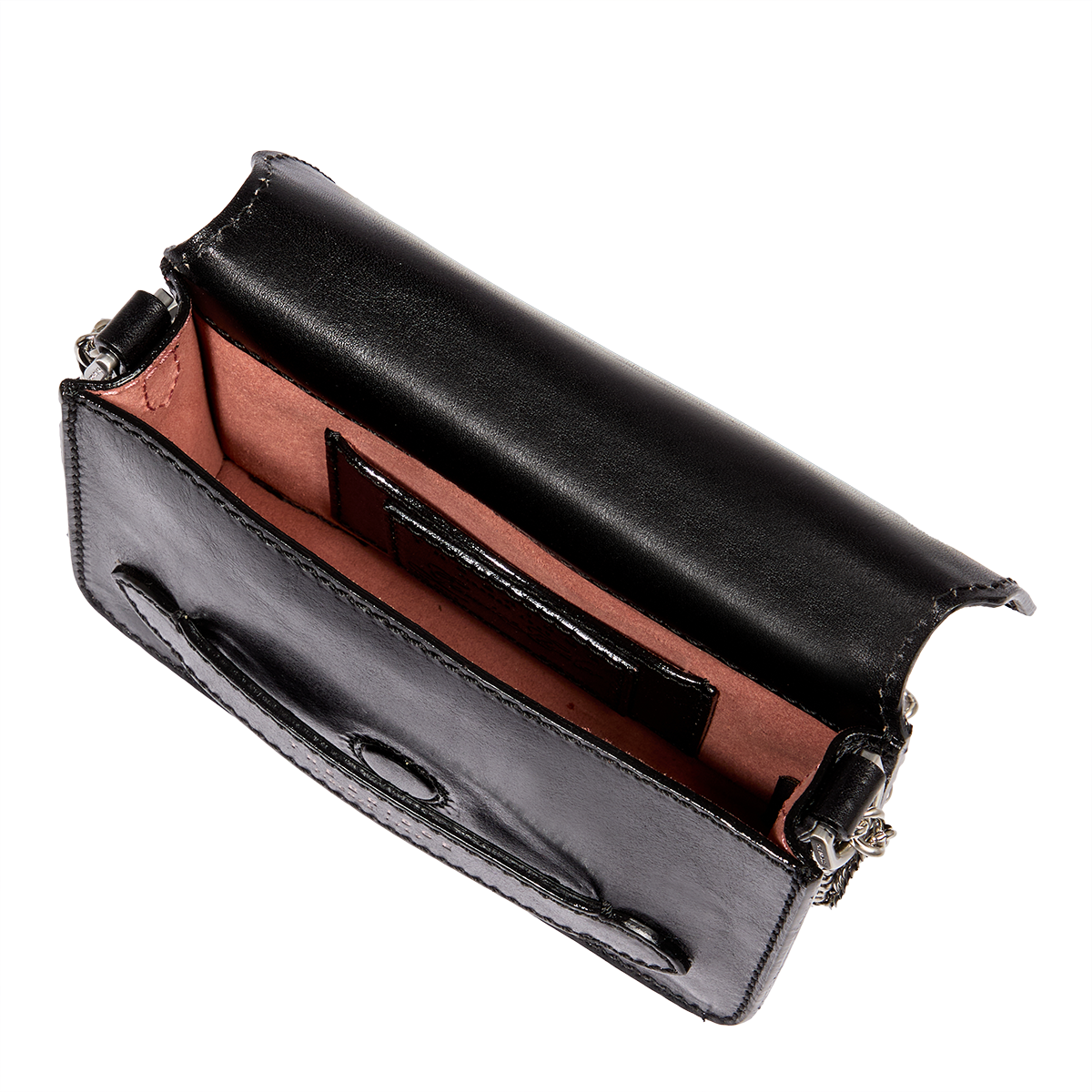 THE BRIDGE - Borsa tracolla pelle con catena