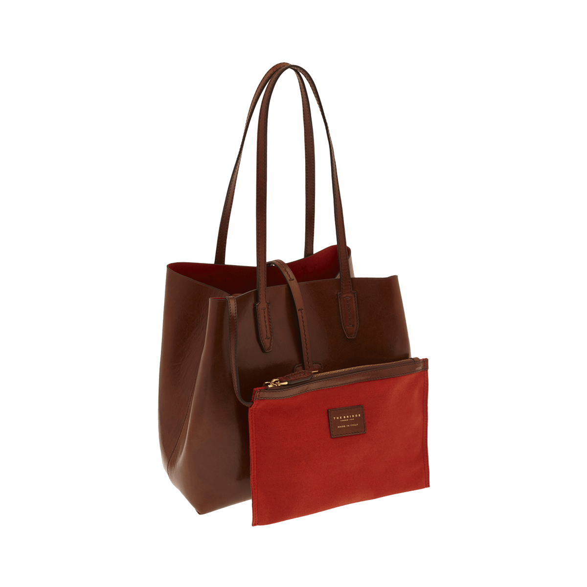 THE BRIDGE - Borsa shopper pelle dalston