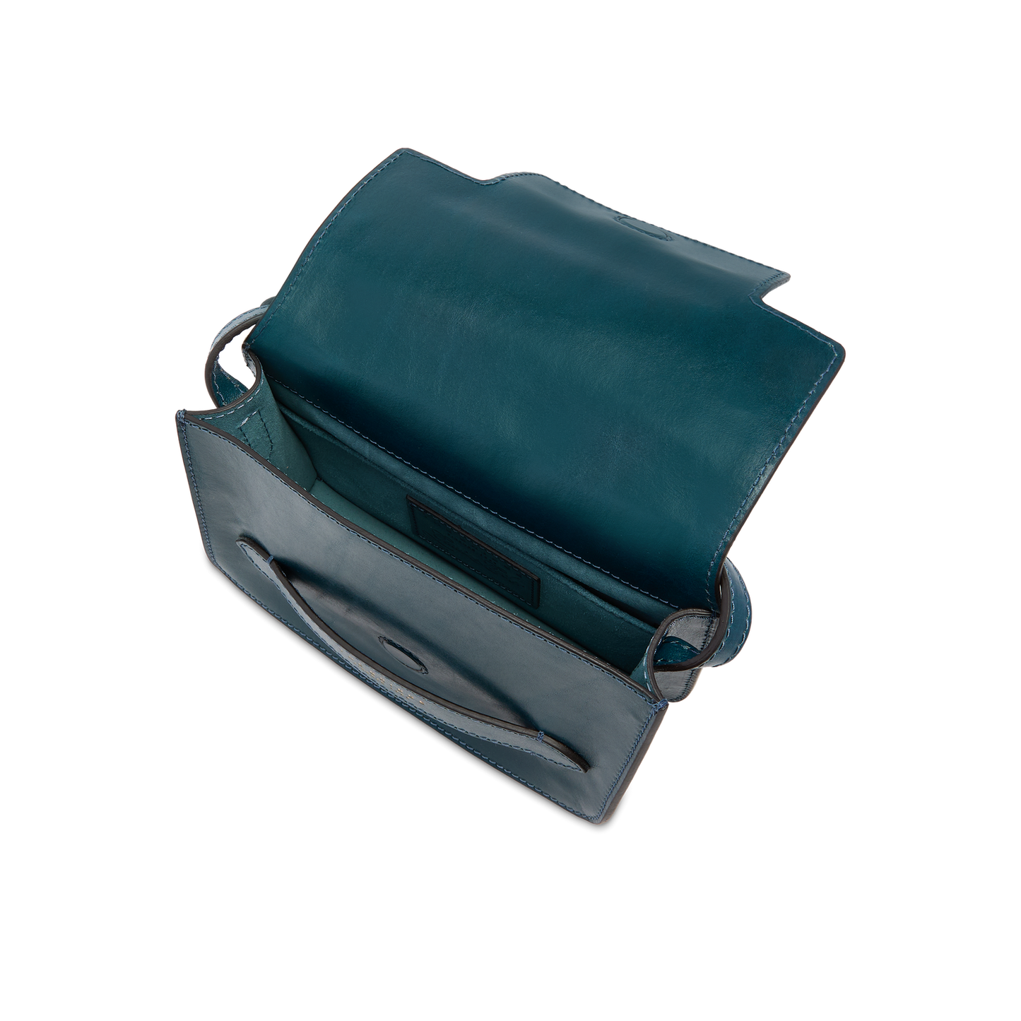 THE BRIDGE - Borsa tracolla pelle LUCREZIA COL. PAVONE