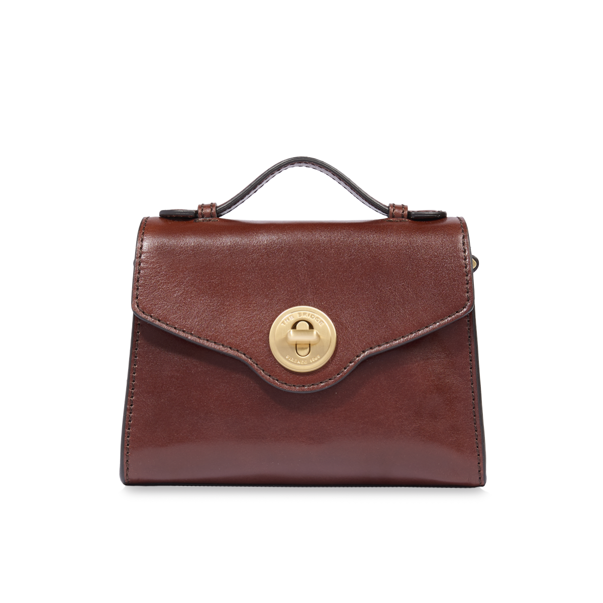 THE BRIDGE - Borsa in pelle donna con tracolla removibile IRENE