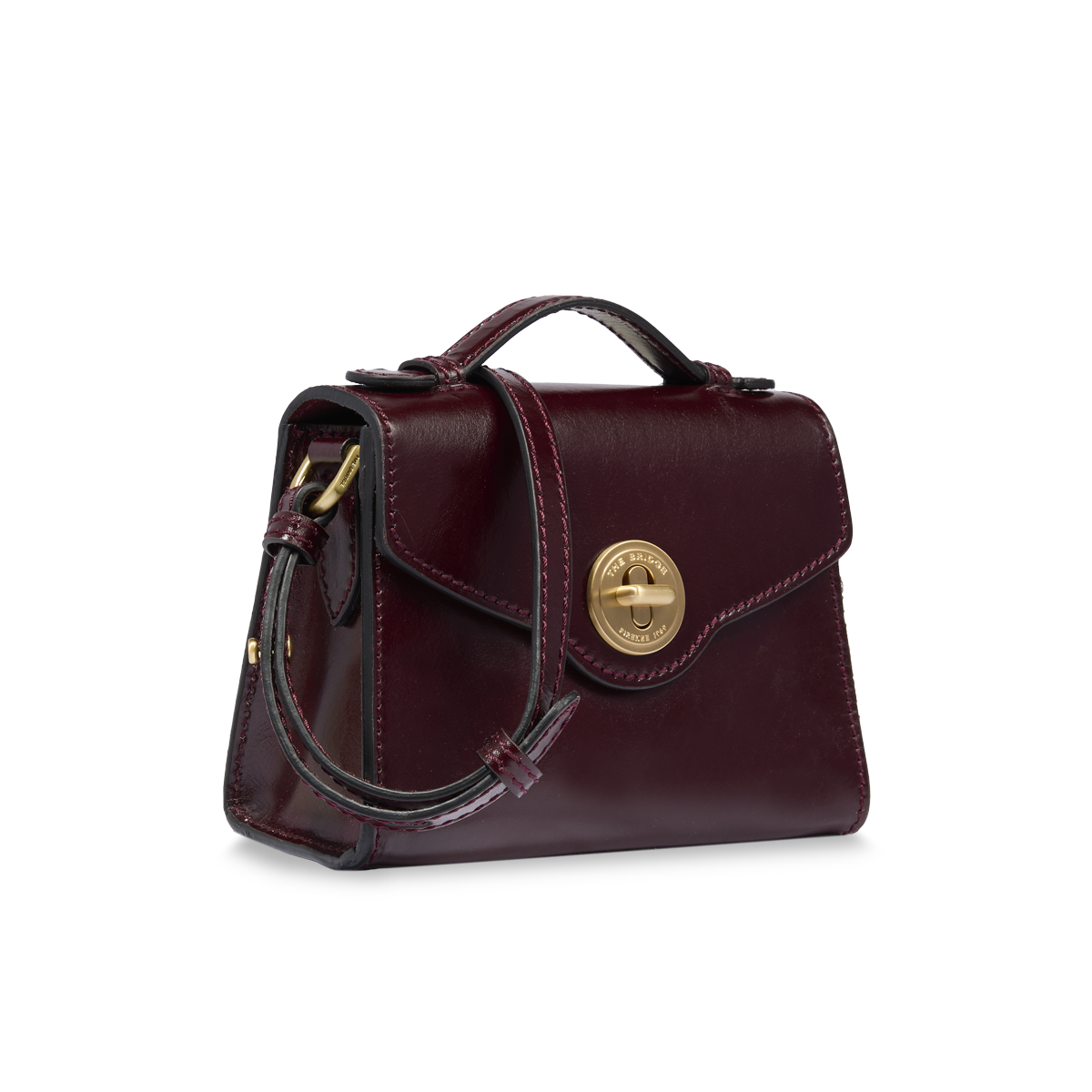 THE BRIDGE - Borsa in pelle donna con tracolla removibile IRENE