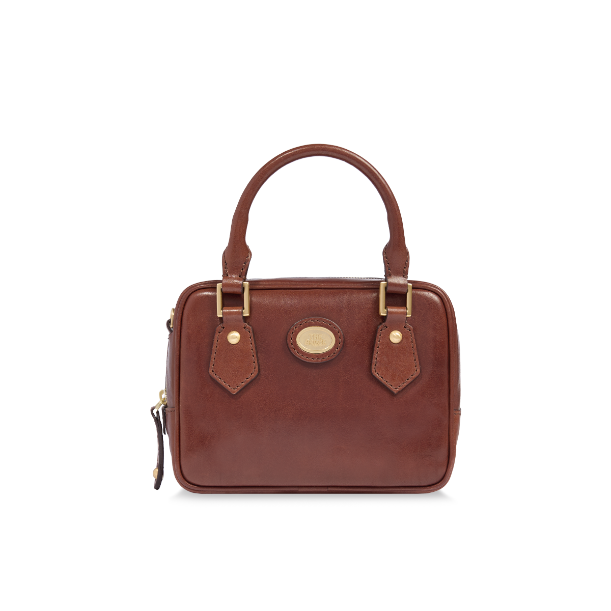 THE BRIDGE - Bauletto in pelle con tracolla removibile