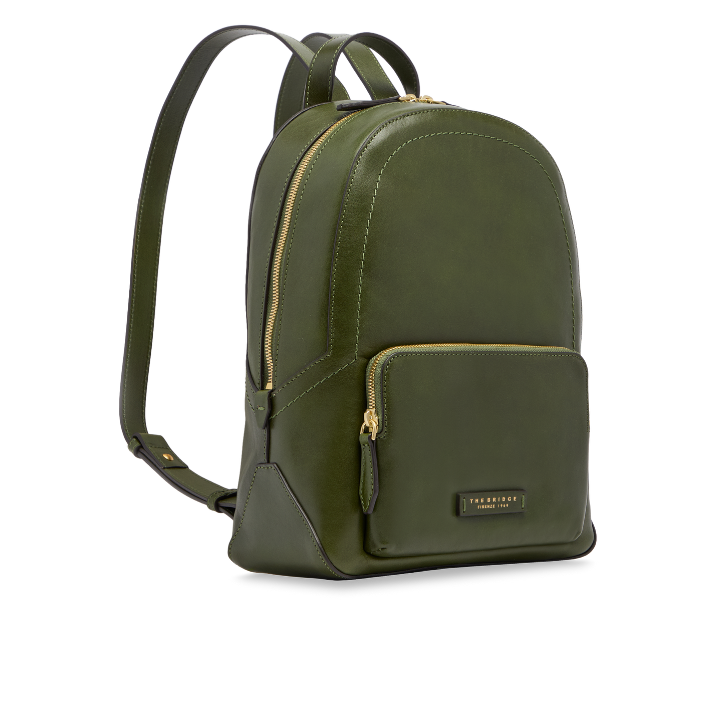 The bridge - Zaino donna in pelle con tasca frontale
