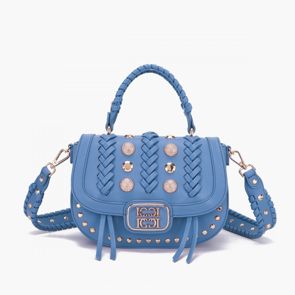 BORSA A MANO LUMINESCENCE JEANS LA CARRIE