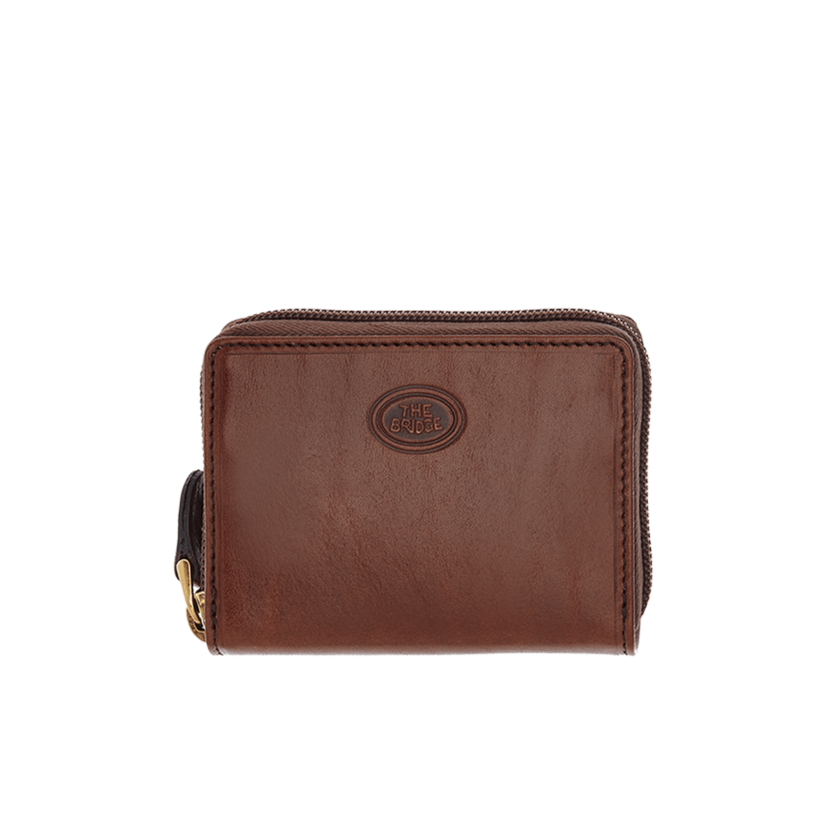 THE BRIDGE - Portacarte in pelle con zip