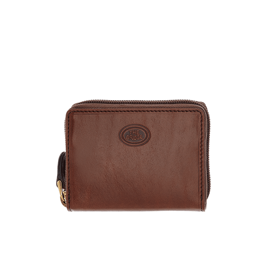 THE BRIDGE - Portacarte in pelle con zip