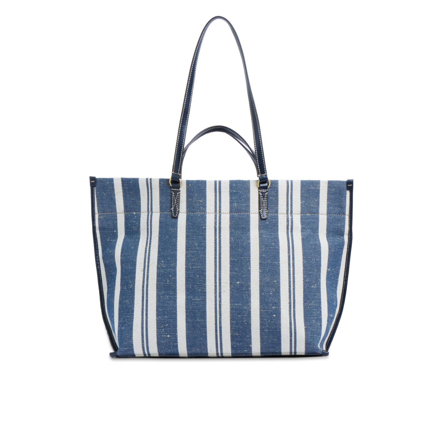 THE BRIDGE - Borsa shopper pelle e tessuto