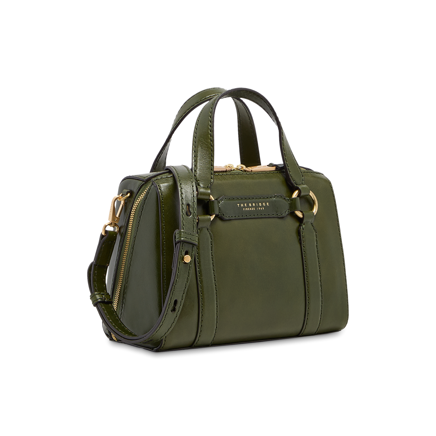 THE BRIDGE - Borsa a mano in pelle con tracolla removibile Laura