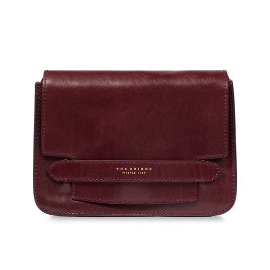 THE BRIDGE - Borsa tracolla pelle grande LUCREZIA