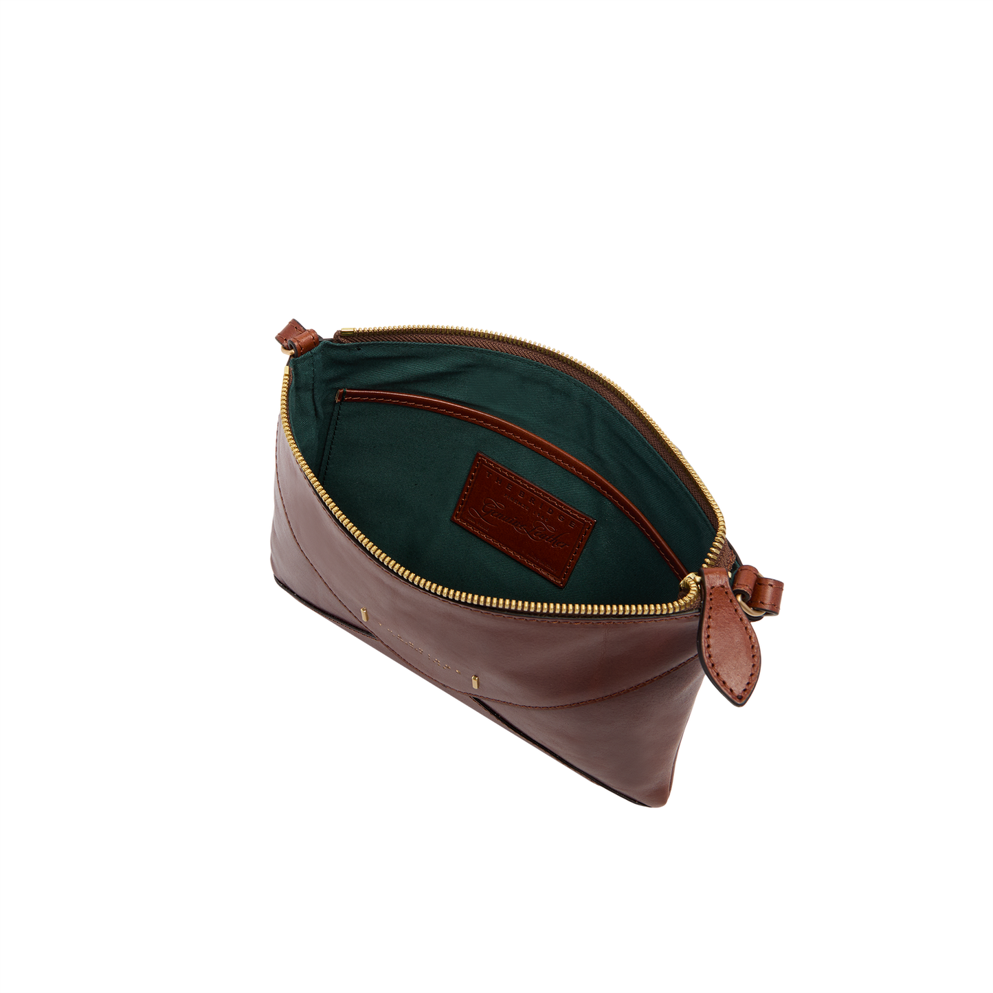 THE BRIDGE - Borsa tracolla pelle chiusa con zip