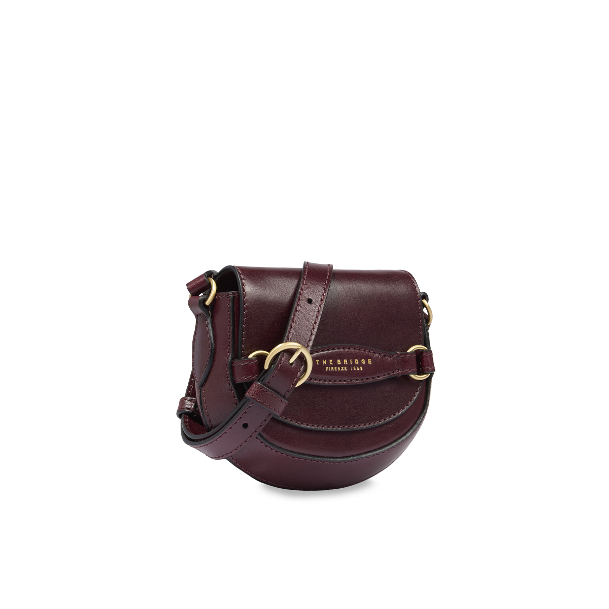Borsa tracolla in pelle compatta BETTINA