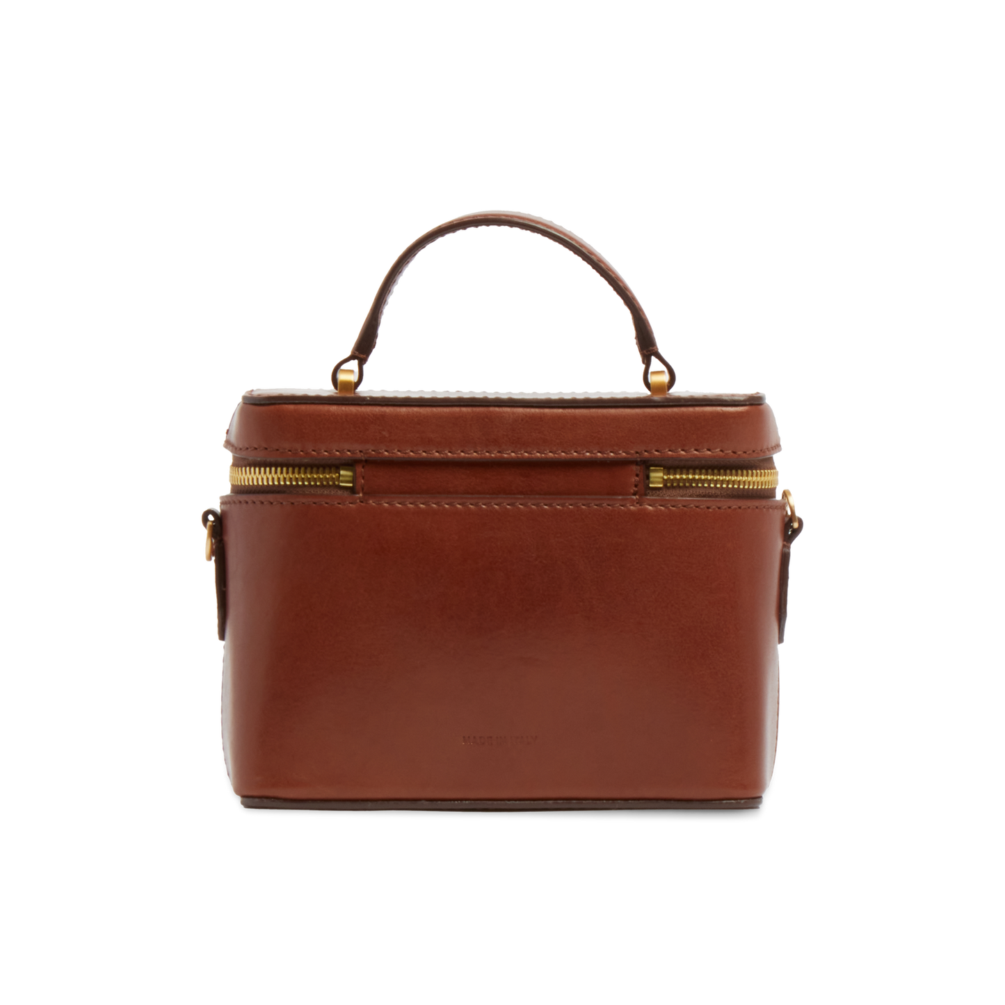 THE BRIDGE - Bauletto in pelle con tracolla removibile