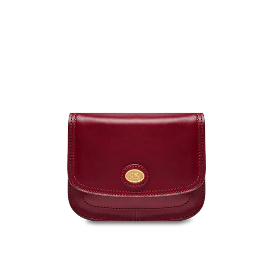 THE BRIDGE - Borsa tracolla in pelle a scomparti small size