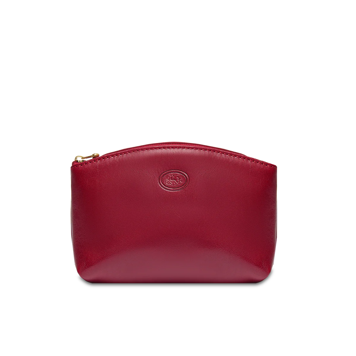 THE BRIDGE - Beauty case in pelle donna