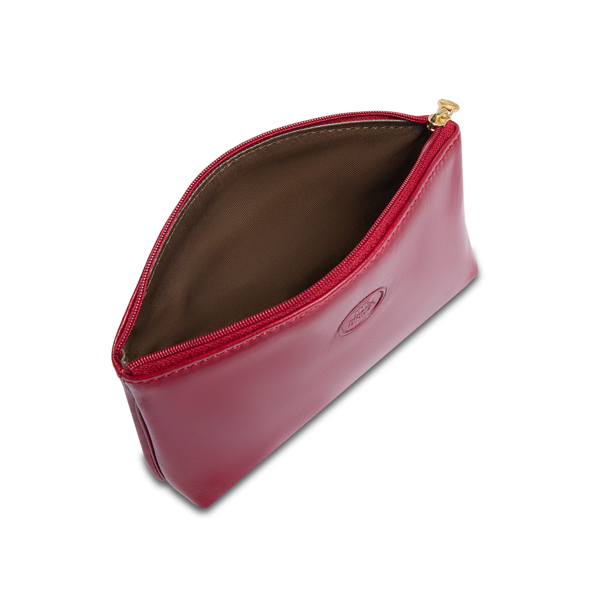 THE BRIDGE - Beauty case in pelle donna