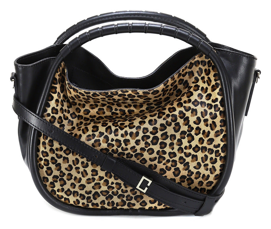 LORISTELLA - BORSA A MANO LEOPARD