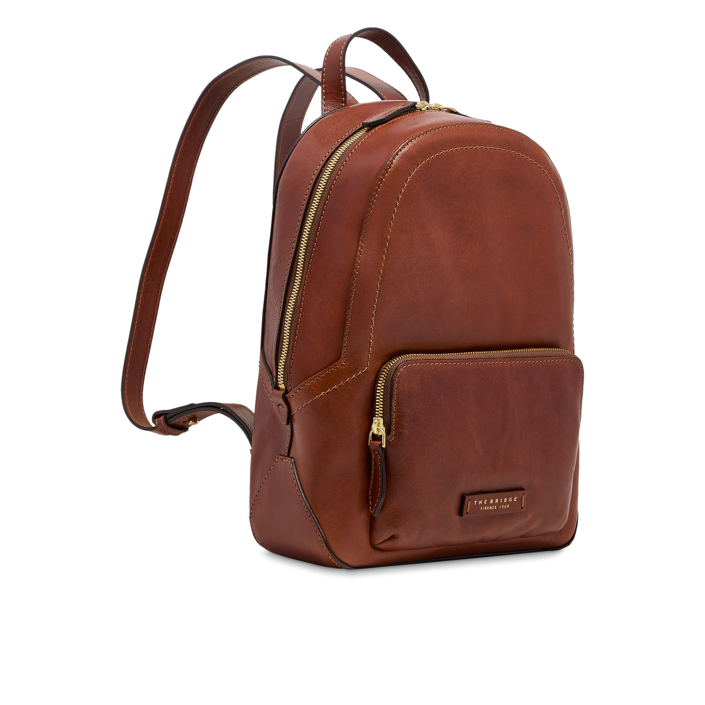 The bridge - Zaino donna in pelle con tasca frontale