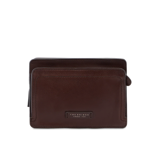 The bridge - Pochette in pelle uomo