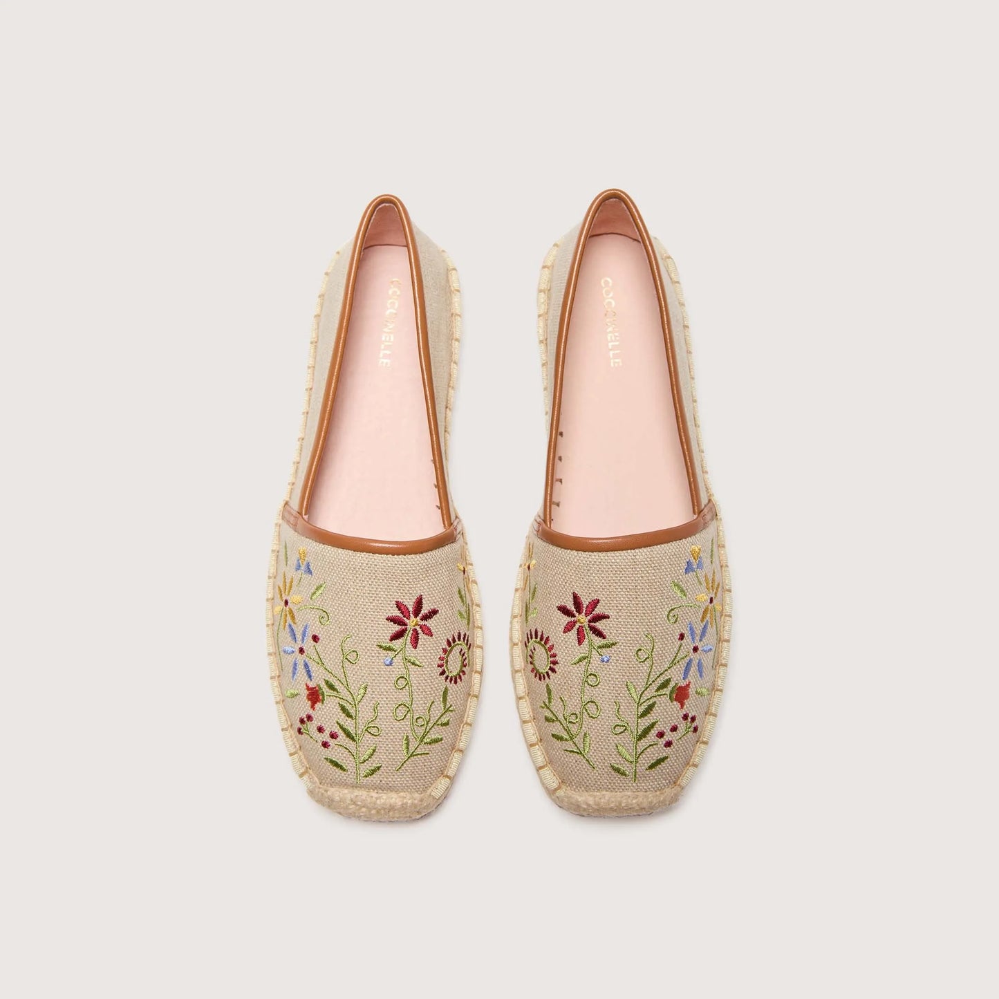Coccinelle Praia Lencos embroidery