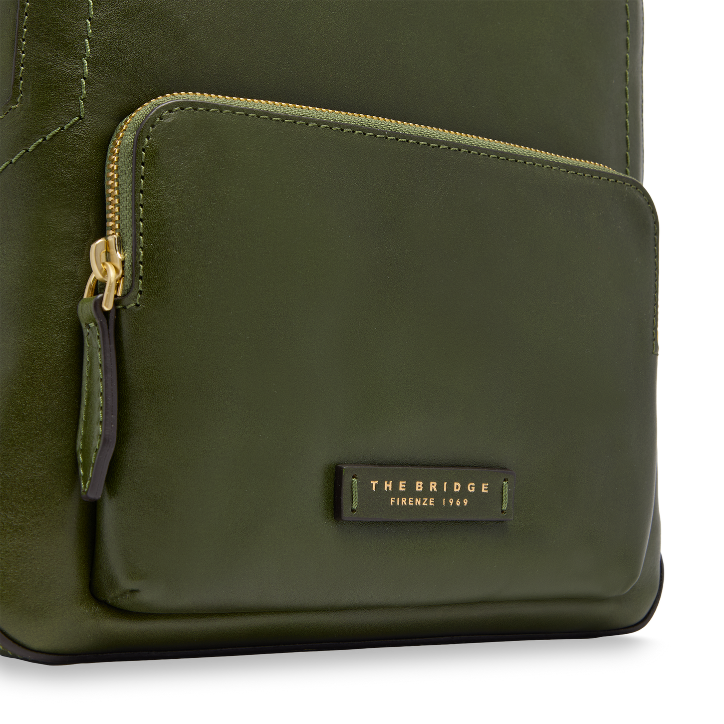 The bridge - Zaino donna in pelle con tasca frontale