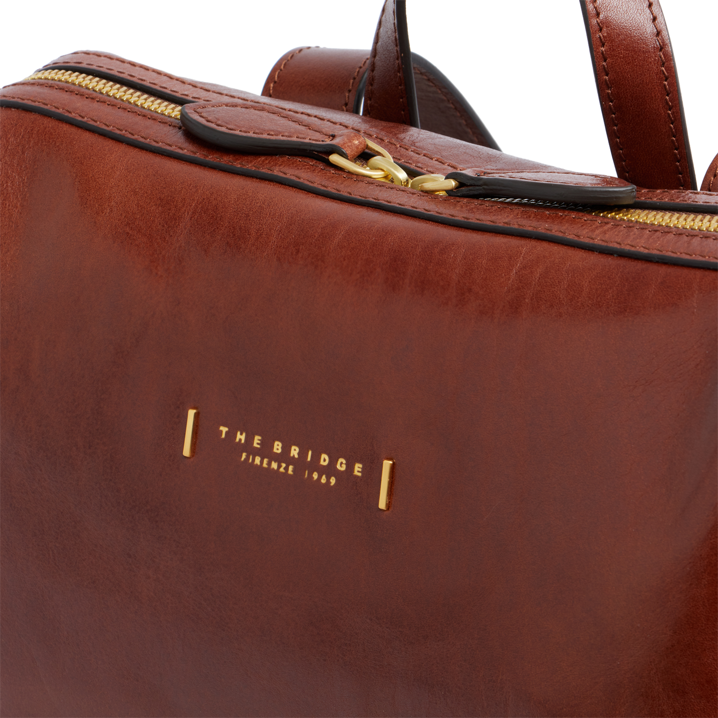 The bridge - Zaino donna in pelle con tasca frontale
